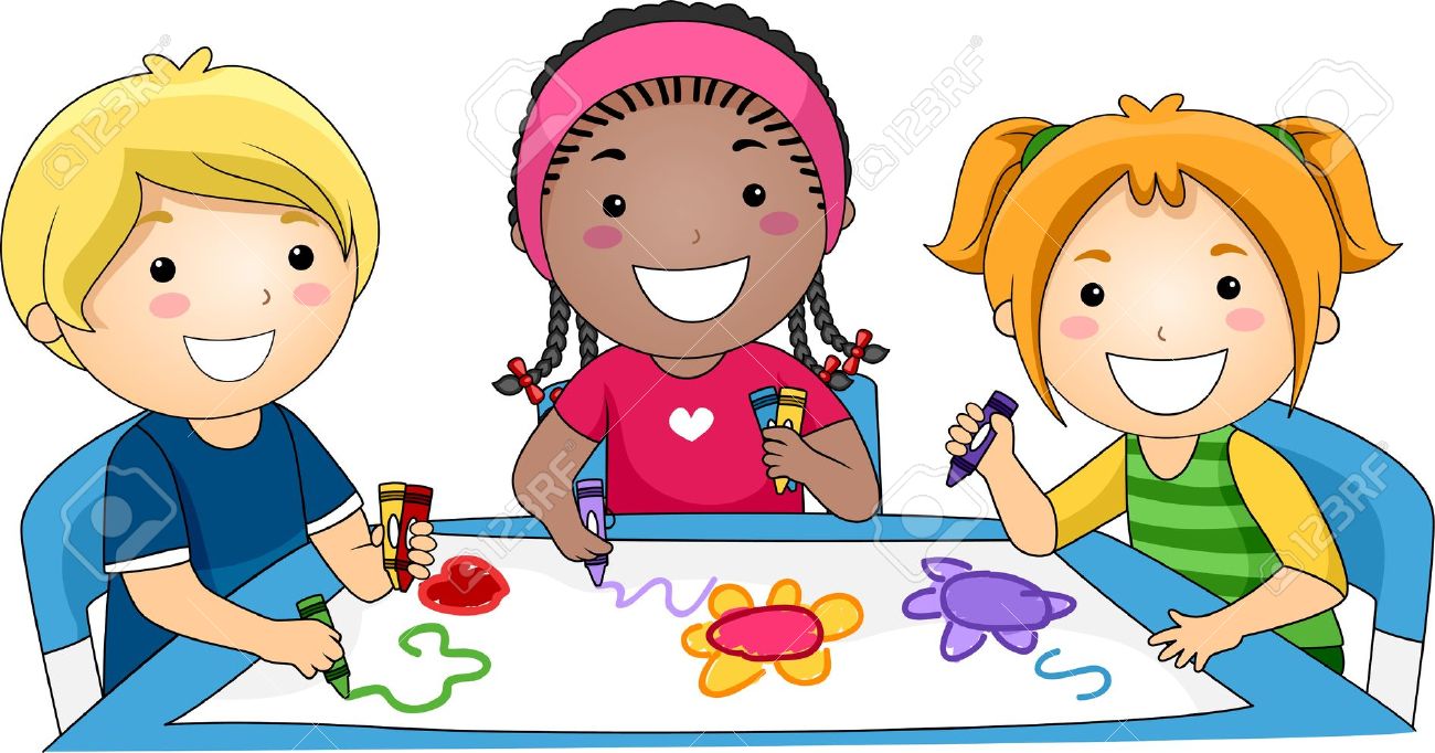 10192164-Illustration-of-Kids-Drawing-Stock-Illustration-children-kids-school