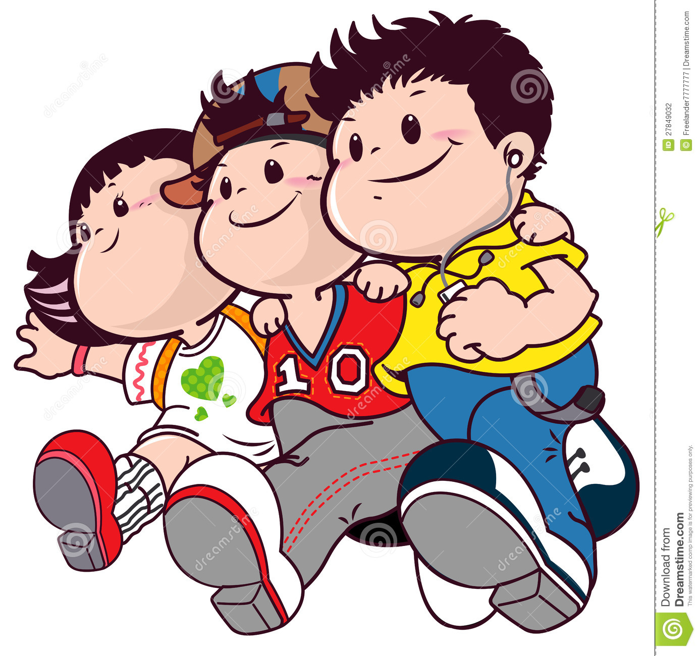 cartoon-group-friends-boys-girls-27849032